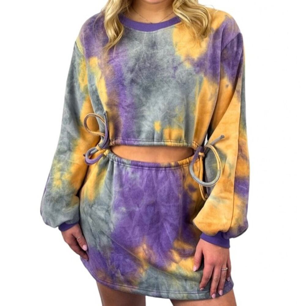 NEW Hyfve hyfve hyfve sweater dress. Size‎ L large.  Open tie front.